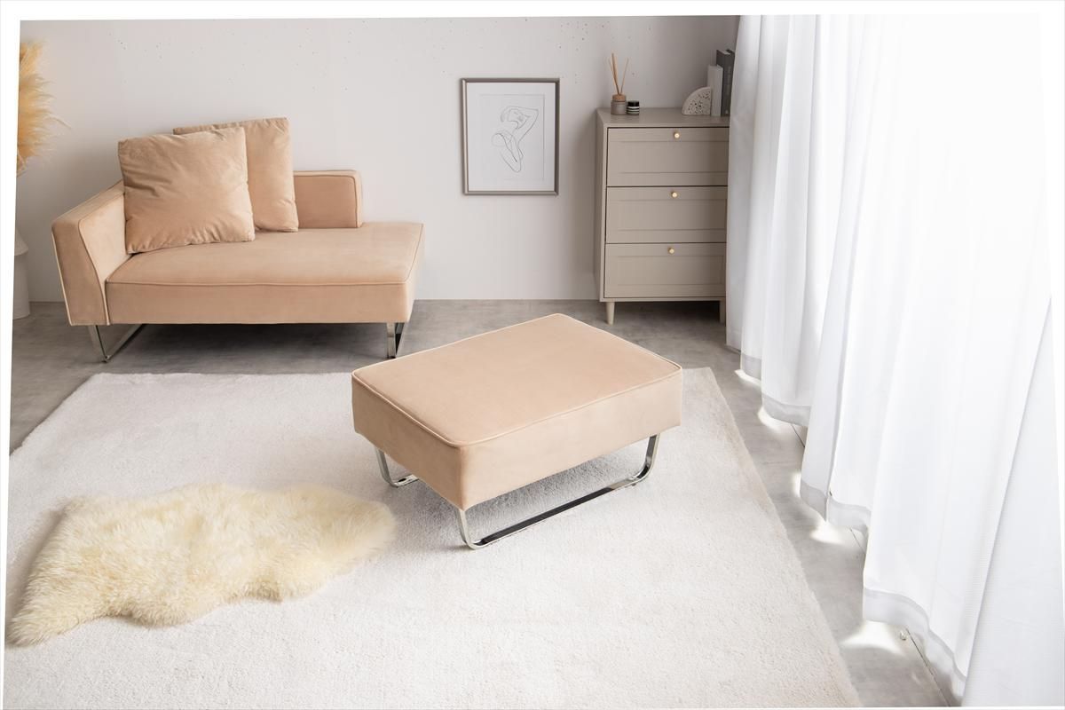 【単品】Sommet オットマン　シャンパンゴールド 単品】Sommet オットマンシャンパンゴールド