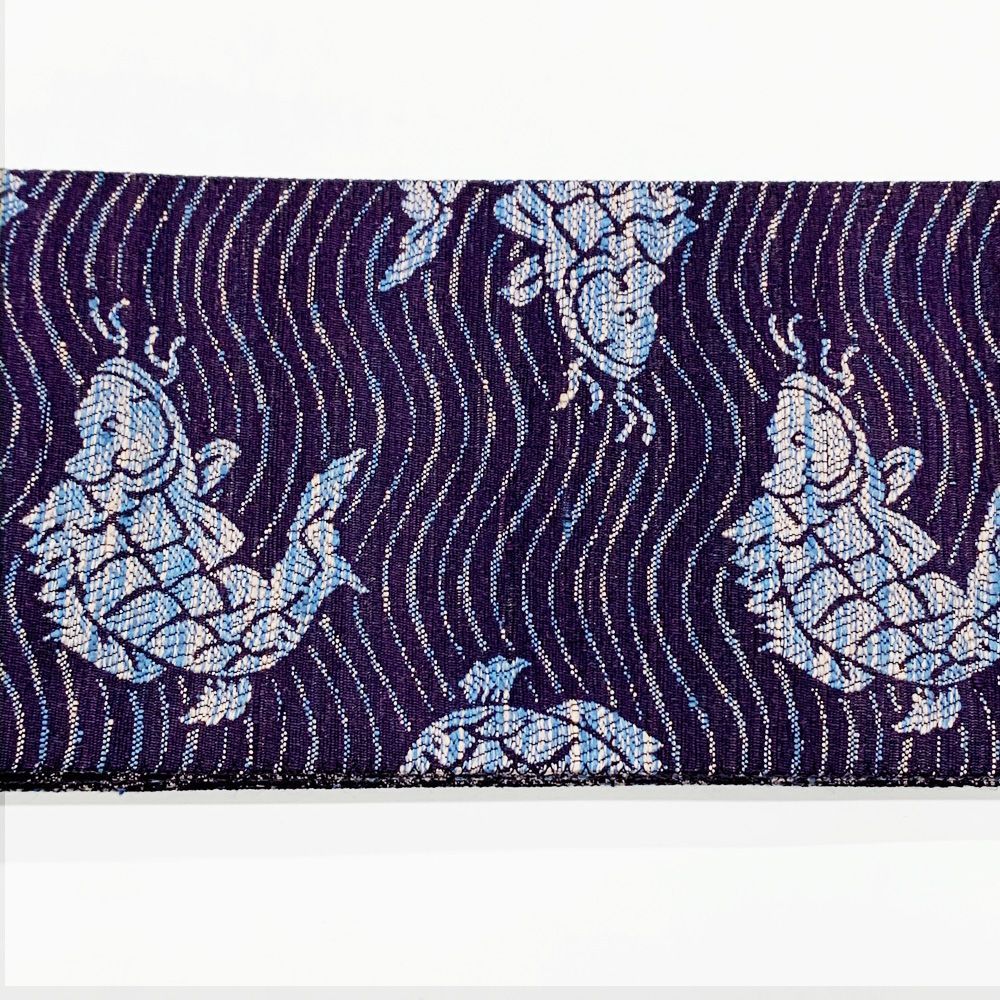 リサイクル角帯 男性用 帯 角帯 リバーシブル 荒磯