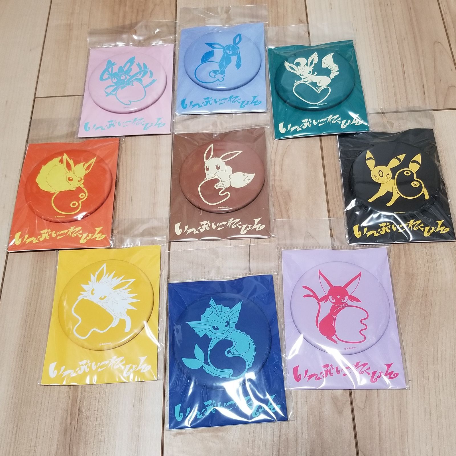 ポケモン - イーブイコレクション　缶バッチ9種セット イーブイコレクション 缶バッジ Colorful 全9種セット - メルカリ