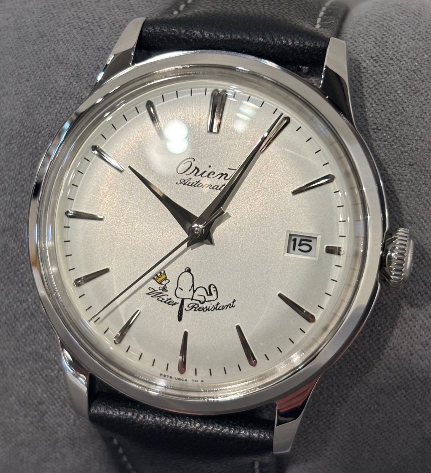 オリエント バンビーノ38 PEANUTS RN-AC0M17G スヌーピー ORIENT