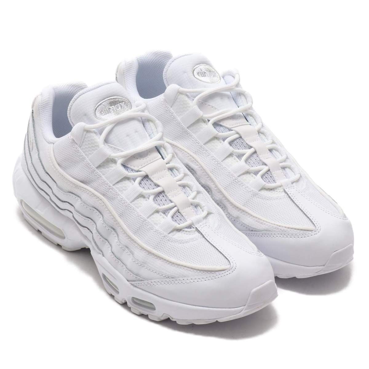 ナイキ エア マックス 95 エッセンシャル AIR MAX 95 ESSENTIAL ホワイト|グレーフォグ CT1268-100 日本 26.5cm ホワイト|グレーフォグ 26.5 cm