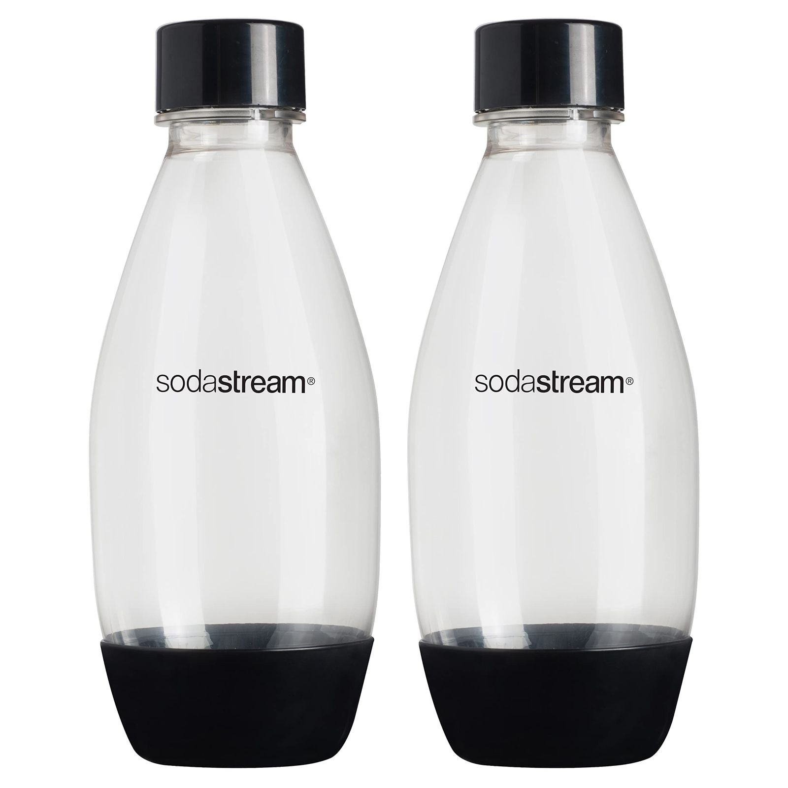 sodastream 0.5L ツインパック 食器洗い機対応 スリムボトル ブラック
