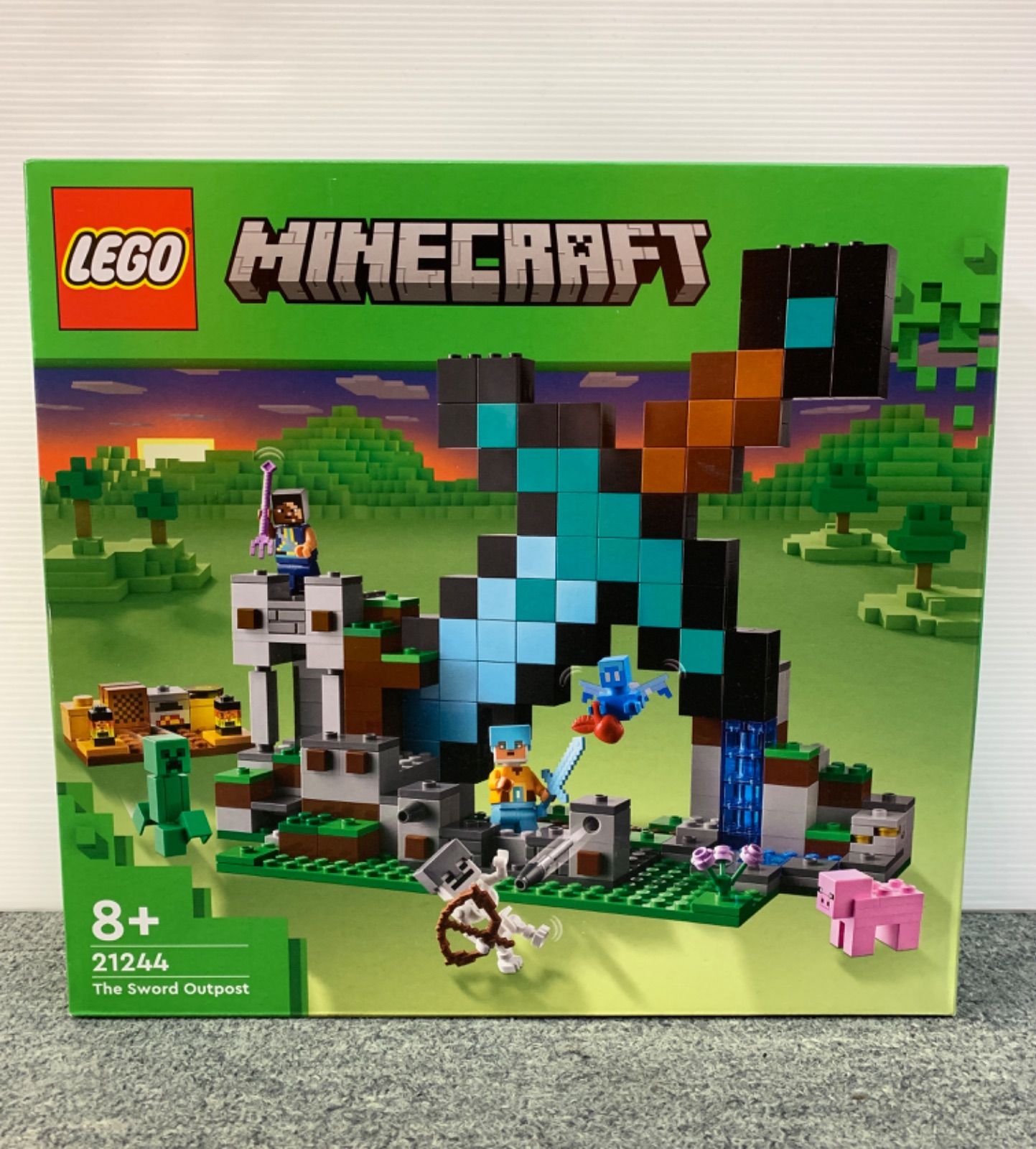 MINECRAFT LEGO ダイヤモンドの剣の基地 21244 A0424-10 acpnepal.com.np