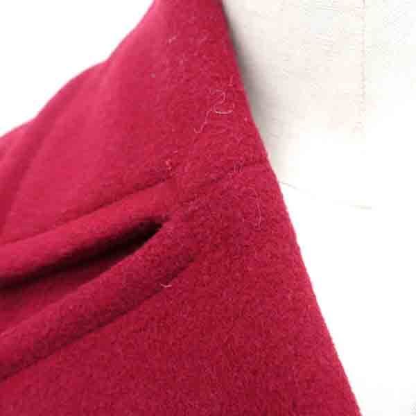 LAUREN RALPH LAUREN ラルフローレン ベルテッドチェスターコート ウール レッド サイズ0 LS2521 レディース ガールズ LADY 女性 婦人 レディースファッション GULLKHAN_COM