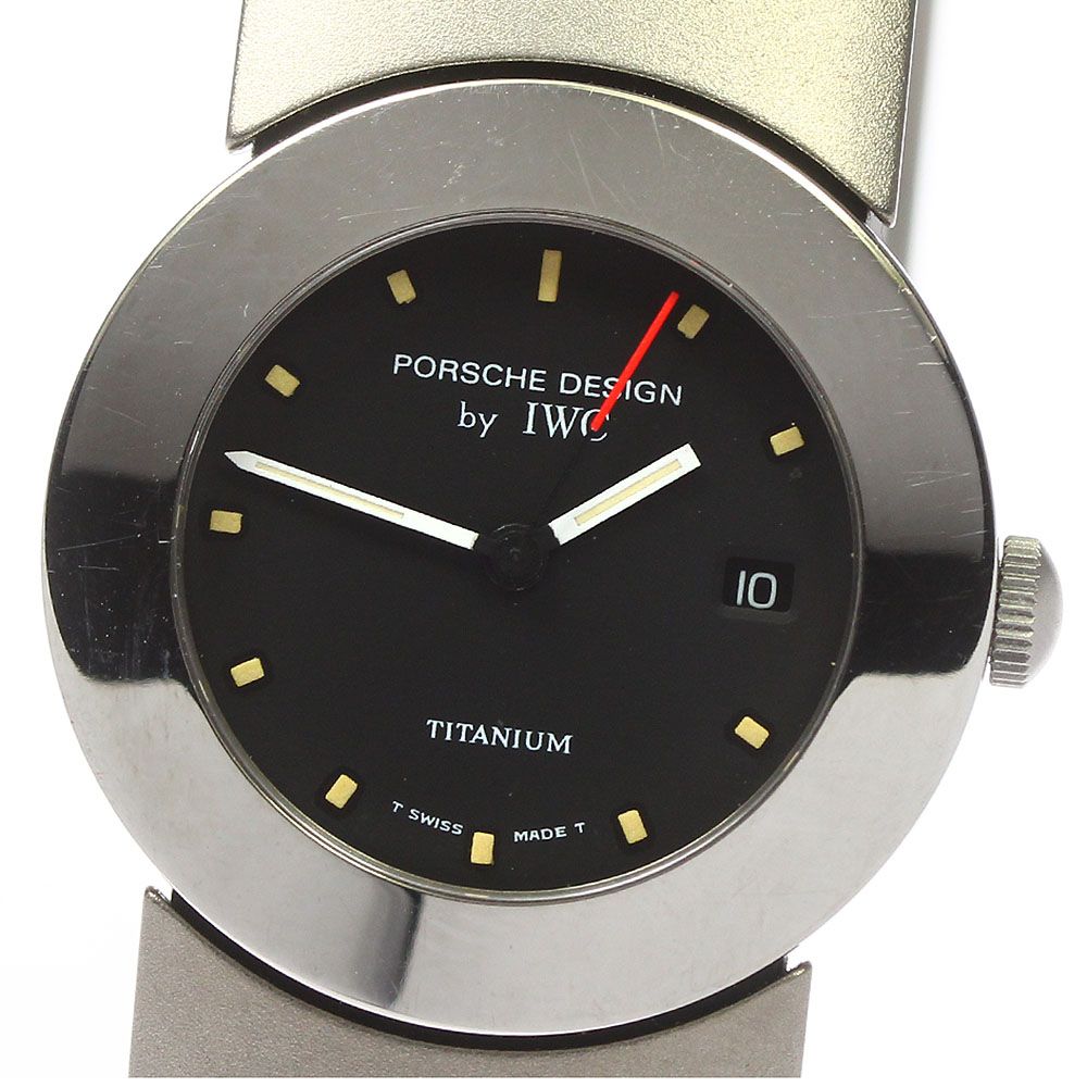 IWC PORSCHE DESIGN メンズクォーツ腕時計 稼動品 - 腕時計(アナログ)