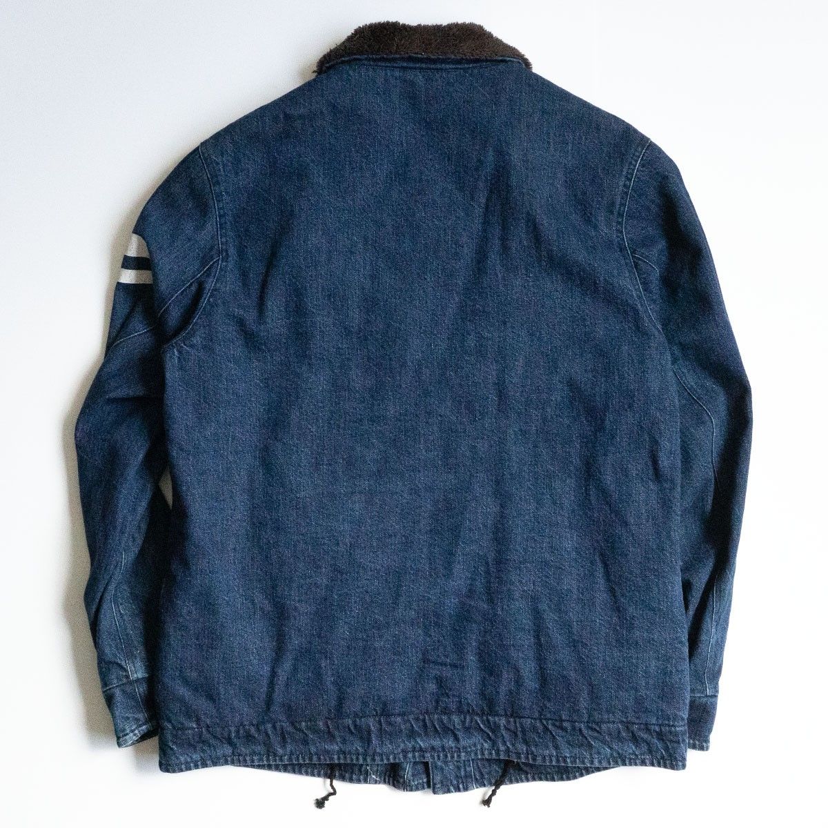 ✨希少美品✨　桃太郎ジーンズ　N-1ジャケット　デニムジャケット　インディゴ 美品/ビッグサイズ】桃太郎ジーンズ 【N-1 デニム デッキ