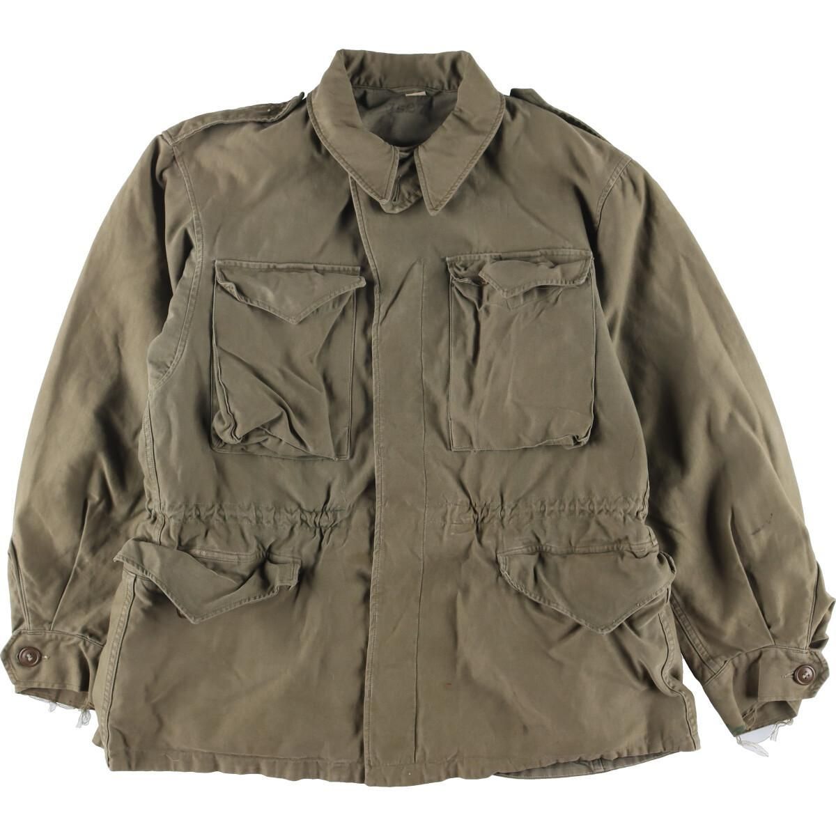 古着 40年代 米軍実品 U.S.ARMY JACKET FIELD M-1943 ミリタリー フィールドジャケット USA製 38R メンズM ヴィンテージ/eaa312226