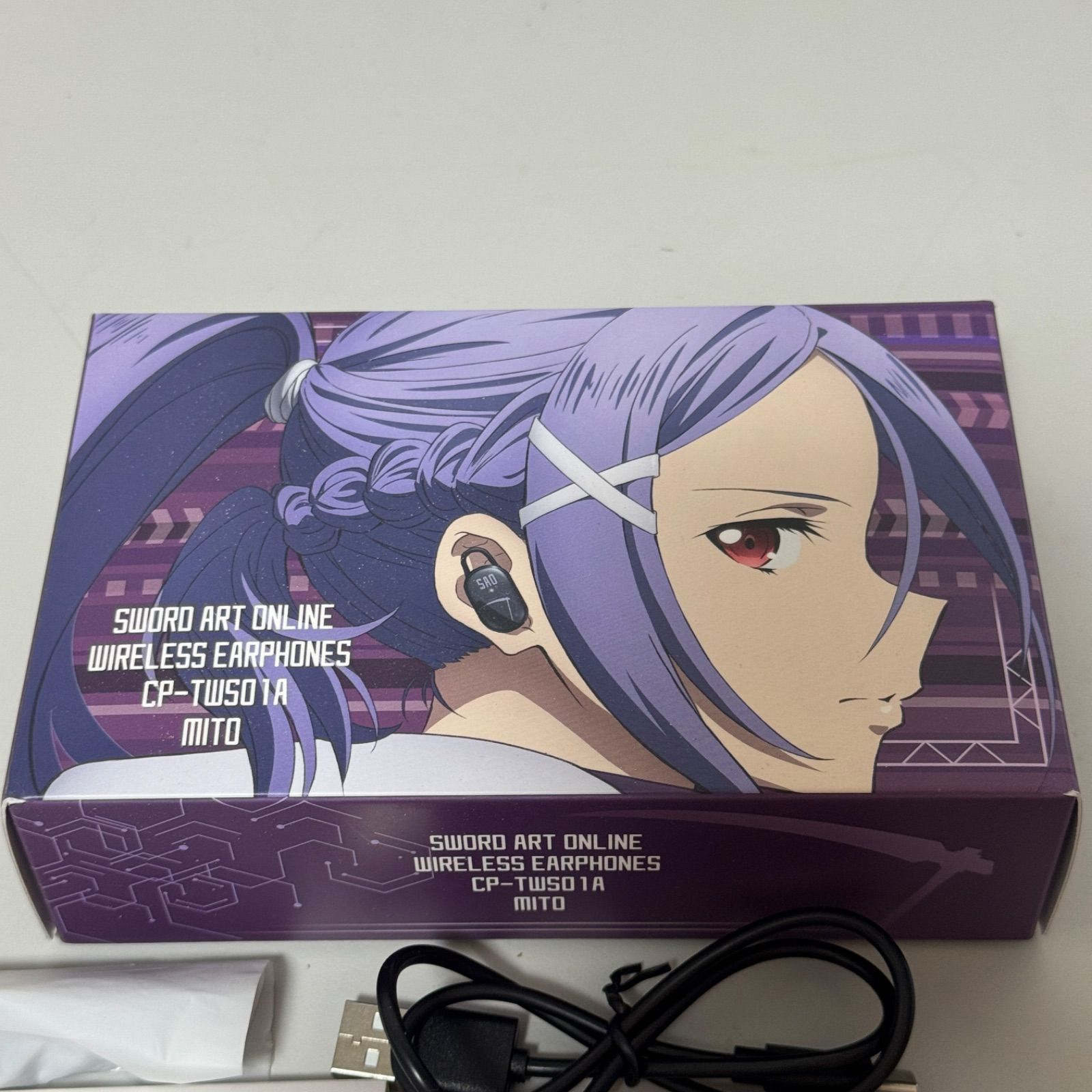 ソードアート・オンライン ミト モデル ワイヤレスイヤホン CP-TWS01A ソードアート・オンライン ミト モデル ワイヤレスイヤホン CP