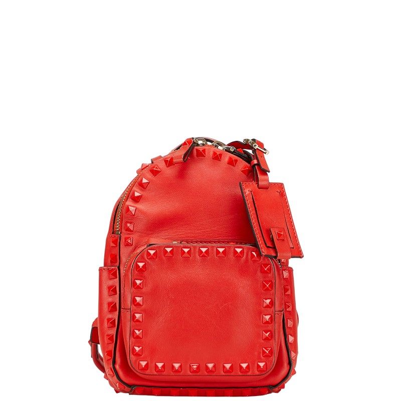 VALENTINO ミックスツイード スタッズ キュロット レッド 36 VALENTINO ミックスツイード スタッズ キュロット レッド 36