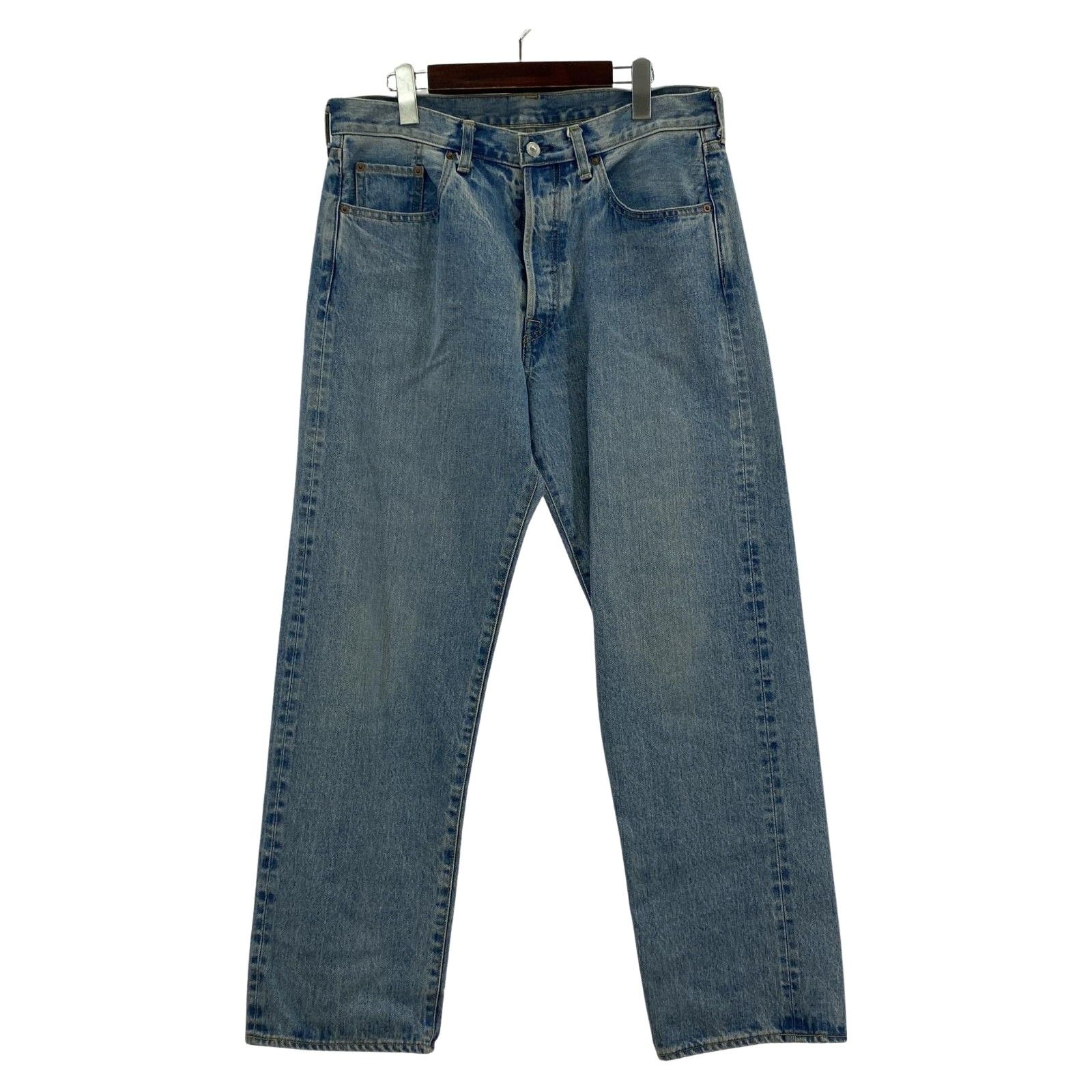 新品 A.PRESSE ウォッシュ加工 ワイド デニム パンツ サイズ 34 A.PRESSEデニム Washed Denim Wide Pantsスタイル | 2559 | mark