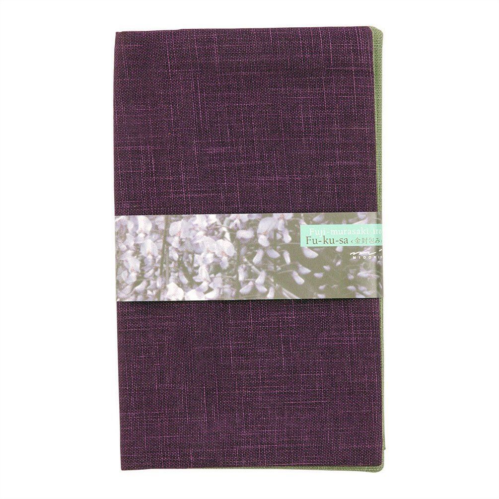 ミドリ ふくさ 158 藤紫色