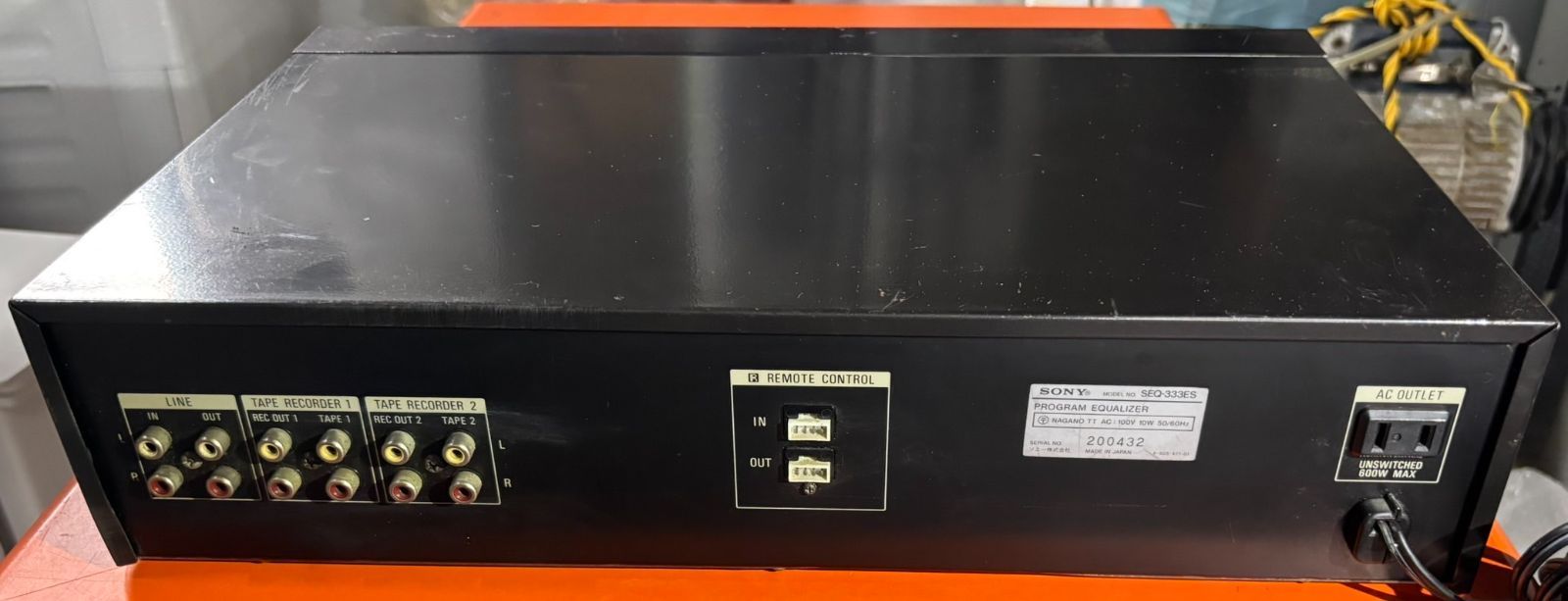 SONY ソニー ステレオグラフィックイコライザー SEQ-333ES ジャンク