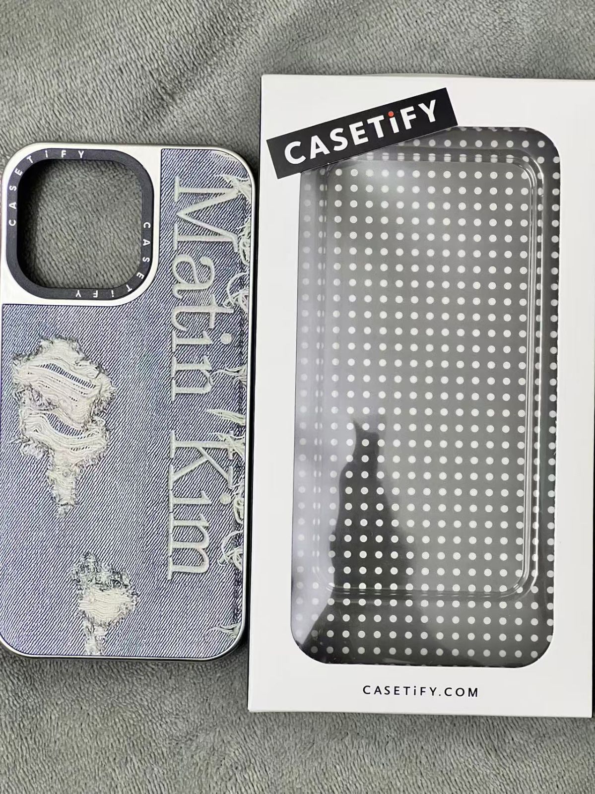 CASETiFY Martin Kim スマホケース ウェーブシリコンケース