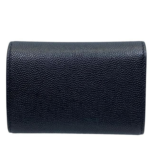 【未使用に近い・付属品完備】サンローランパリ 6連 キーケース レザー ロゴ 黒 SAINT LAURENT サンローラン 小物 6連 キーケース キーリング