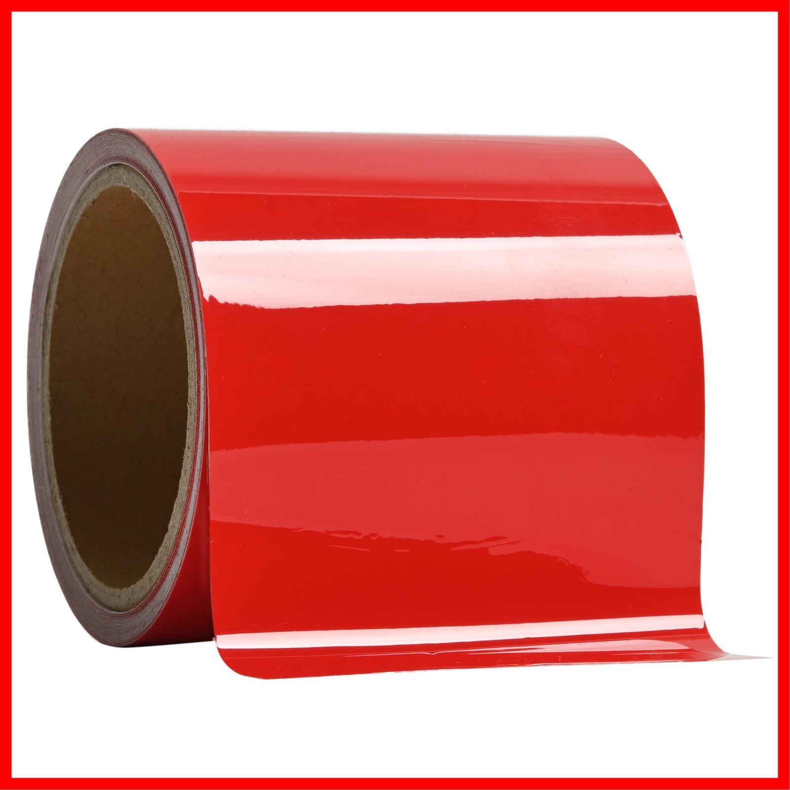 【ハッピー様】　専用 6m 10cm幅 PVC フィルム グロスレッド カーラッピング