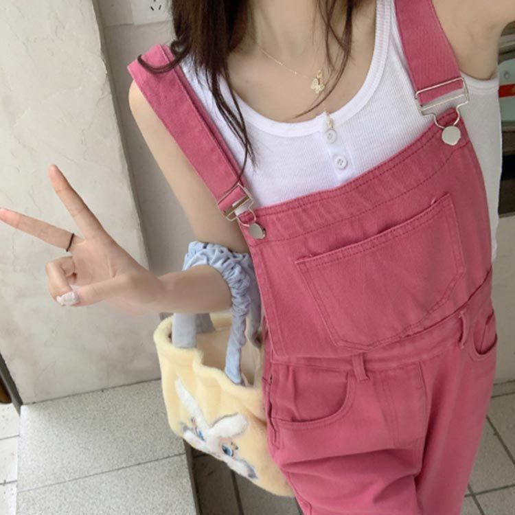 デニム サロペット オーバーオール レディース パンツ デニム