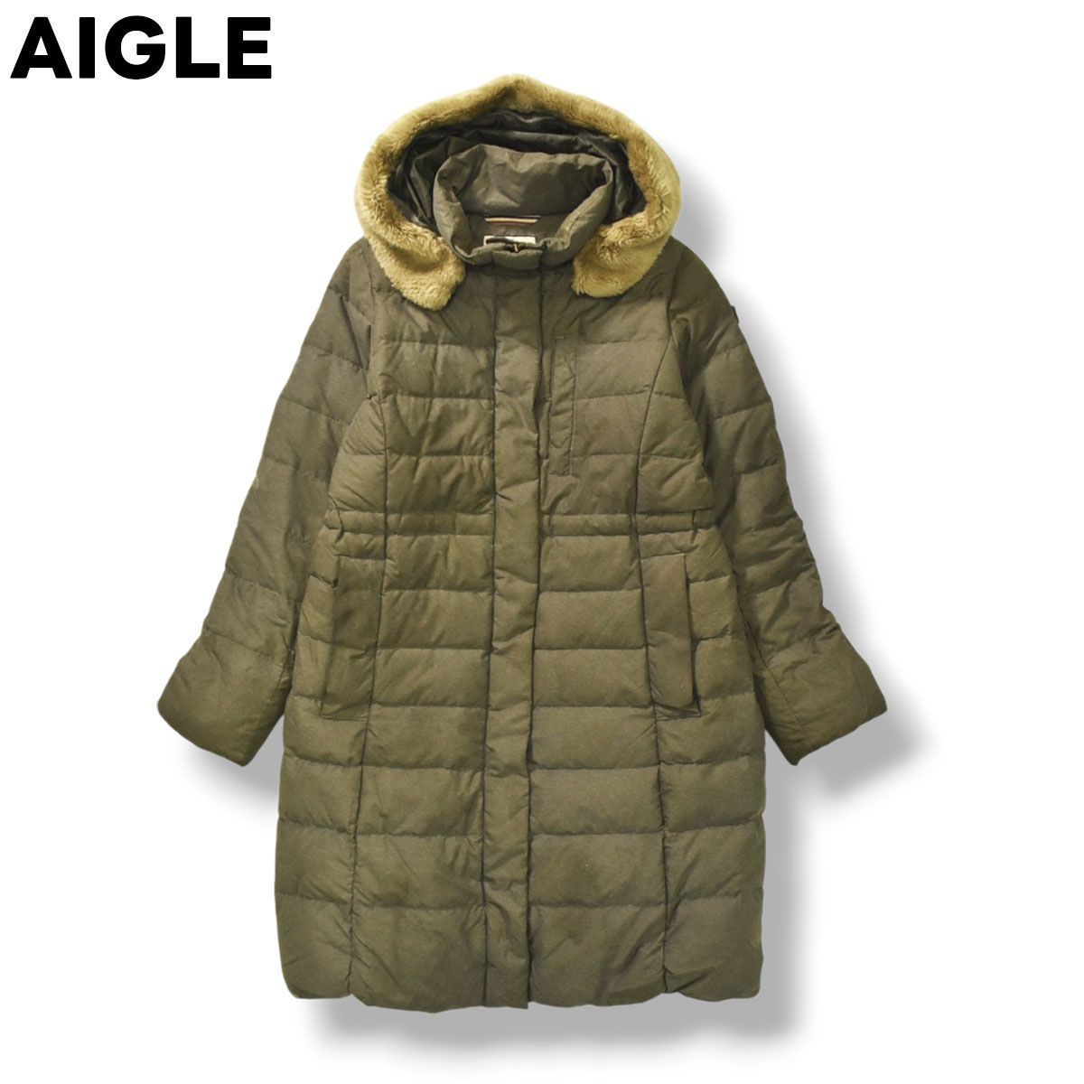 定番】 エーグル AIGLE ロングジャーニー ダウンコート ジャケット