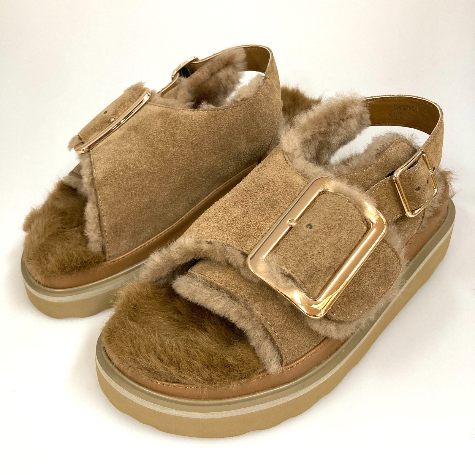 MOHI|モヒ ストラップファー厚底サンダル