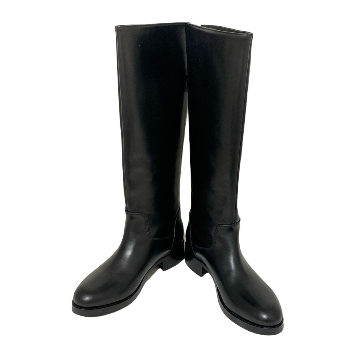 CORSO ROMA 9 コルソローマ ロングブーツ 36 レディース - 黒 レザー