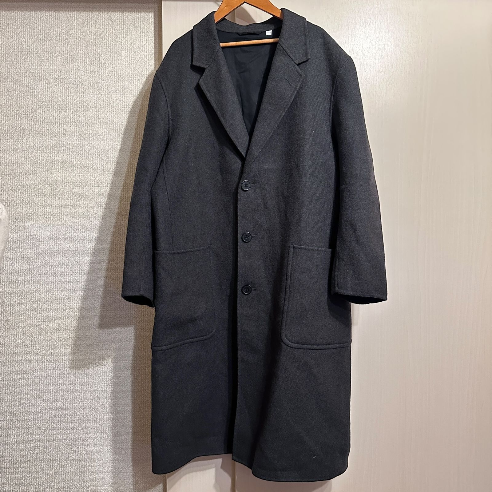 RAF SIMONS ハウンドトゥース チェスターコート RAF SIMONS ハウンドトゥース チェスターコート 最後値下げで 中古