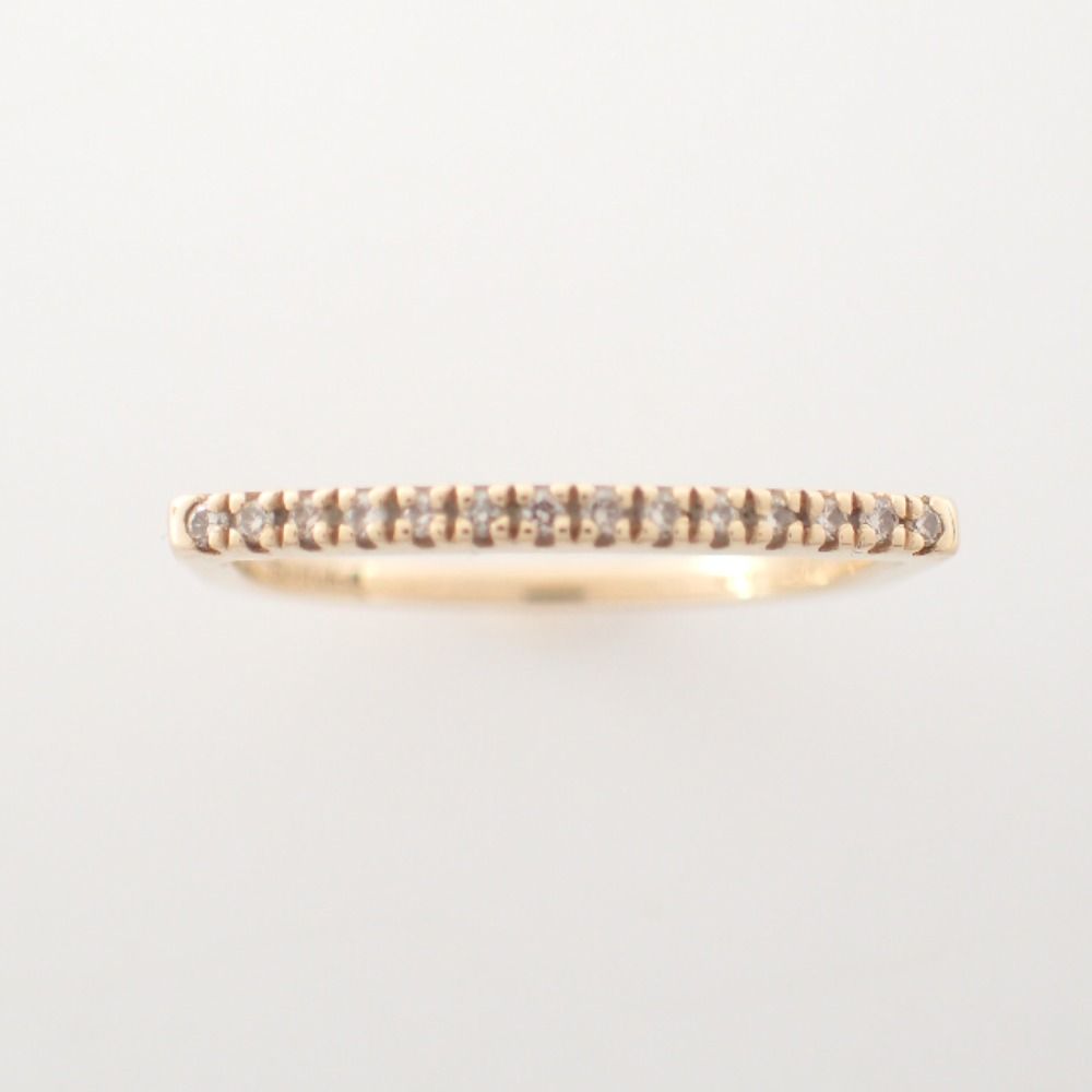 hirotaka ヒロタカ Diamond Bar shape Ring - リング