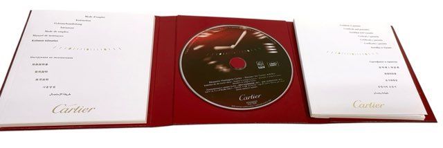 カルティエ ケース 時計用 空き箱 ボックス BOX レッド 赤 箱