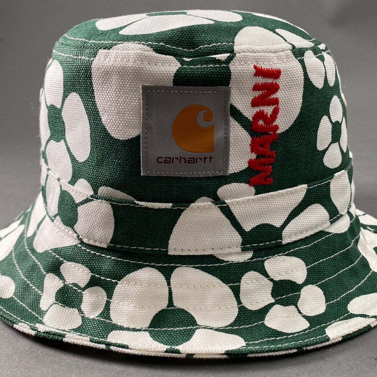 A22 MARNI マルニ × carhartt カーハート バケットハット 総柄ハット M