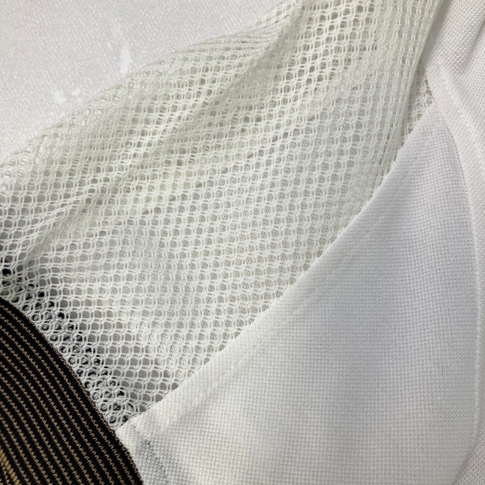 サイズ L MARK-LONA マークアンドロナ BLACK BOX 半袖ポロシャツ フリル ホワイト系 240101522783 ゴルフウェア レディース ストスト LLC-HASEGAWATOSO_COM