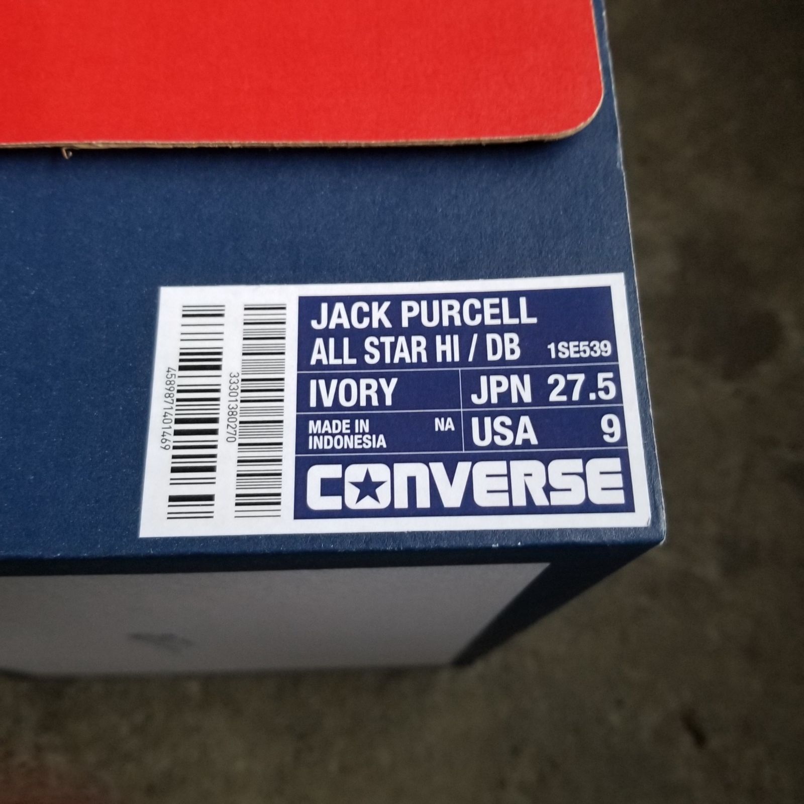 doublet × CONVERSE 25SS JACK PARCELL ALLSTAR HI 27.5㎝ ダブレット