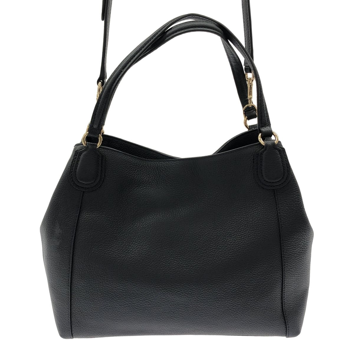 COACH / コーチ | 2way レザー ハンドバッグ | ネイビー COACH / コーチ | 2way レザー ハンドバッグ | ネイビー