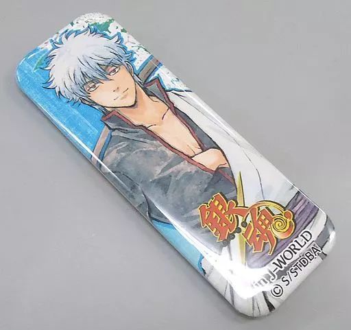 銀魂　ロングスクエア缶バッジ　ロング缶バッジ　第一弾　坂田銀時 銀魂 ロングスクエア缶バッジ ロング缶バッジ 第一弾 坂田銀時
