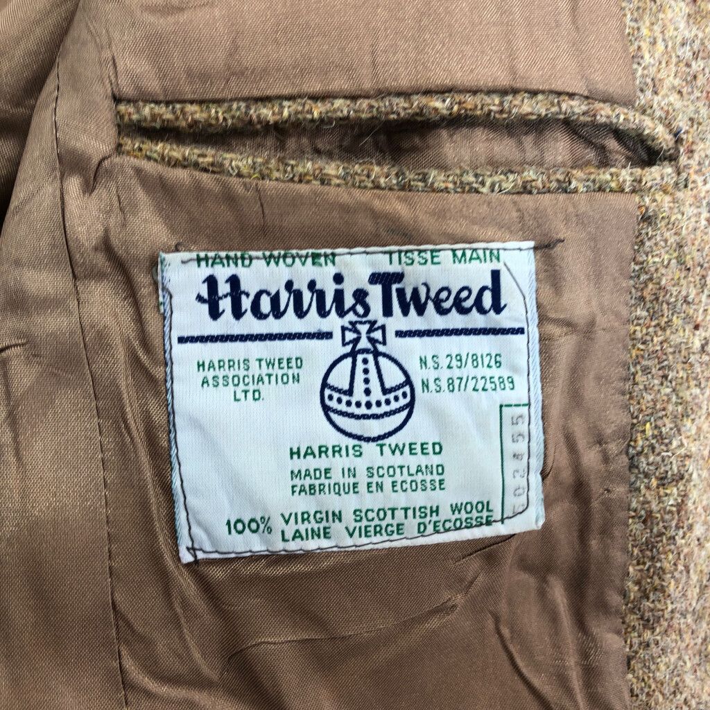 90年代 スコットランド製 Harris Tweed ハリスツイード ウール