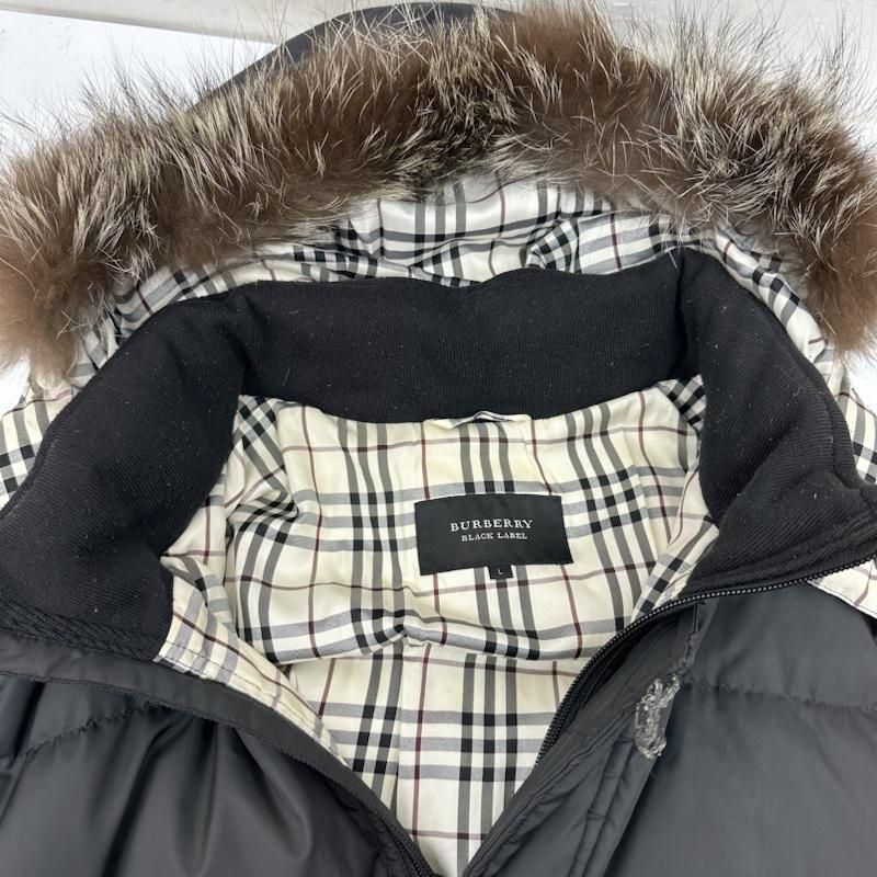 バーバリー ダウンジャケット  Bランク. BURBERRY バーバリー ダウンジャケット Bランク. : 質屋さのや