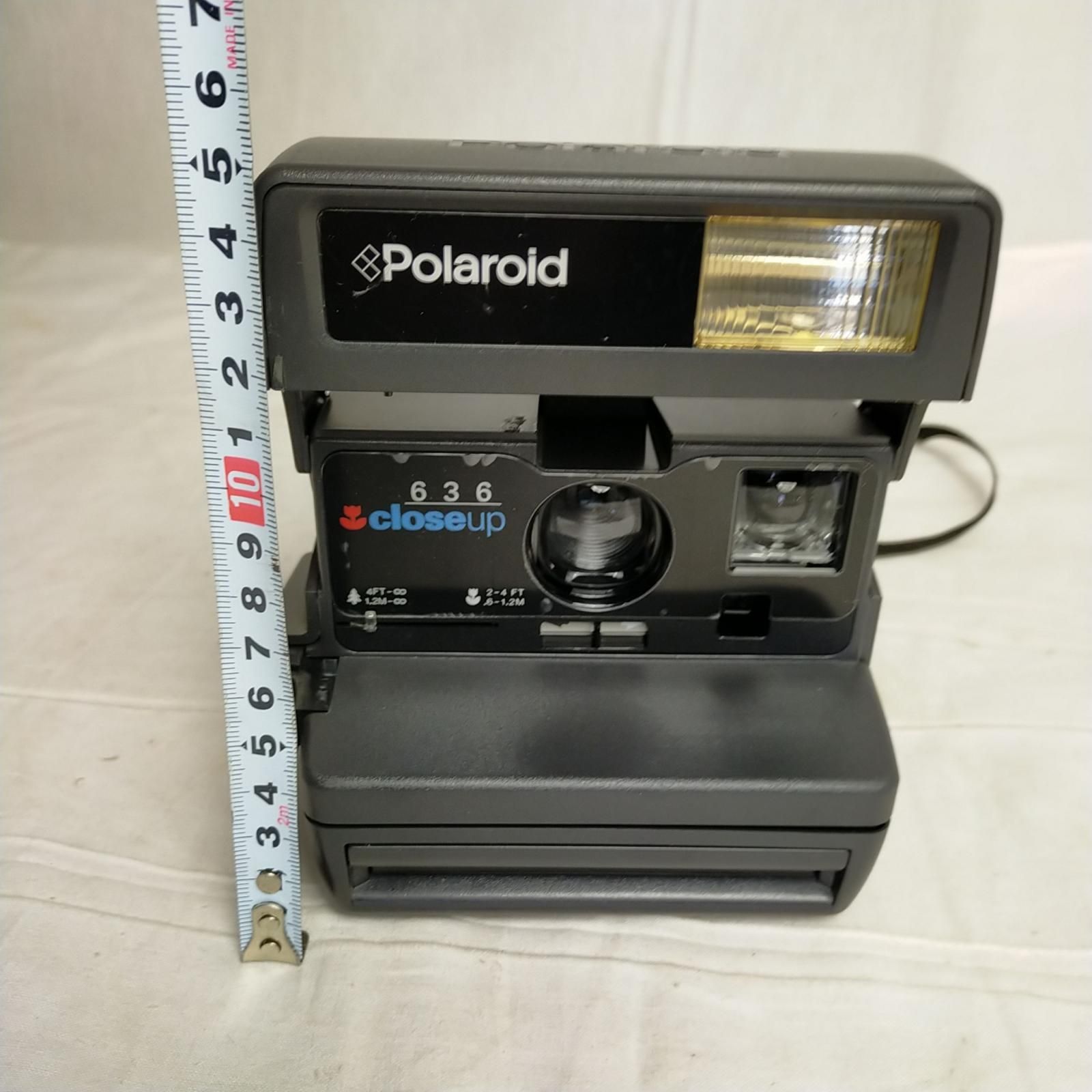 Polaroid 636 closeup ポラロイドカメラ ジャンク品 動作未確認 現状品 