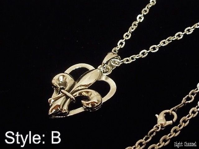 ギターピックケースネックレス ピック収納 アラベスク 百合の