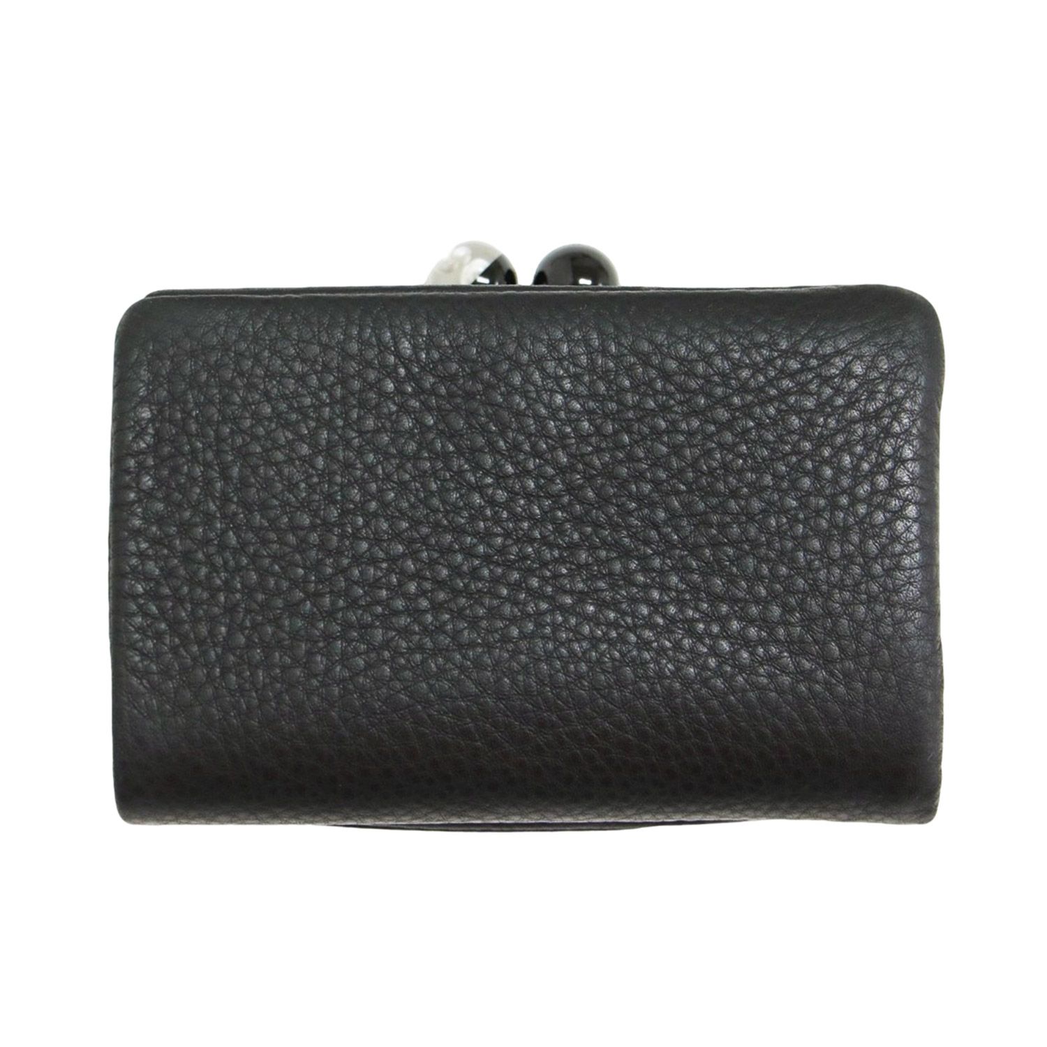 美品 イアパピヨネ がま口 財布 ear PAPILLONNER 財布 「WEB限定」牛革