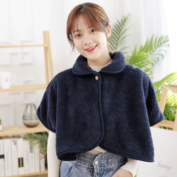 レディース 可愛い 授乳 ボア ポンチョ ケープ あったか ケープ 