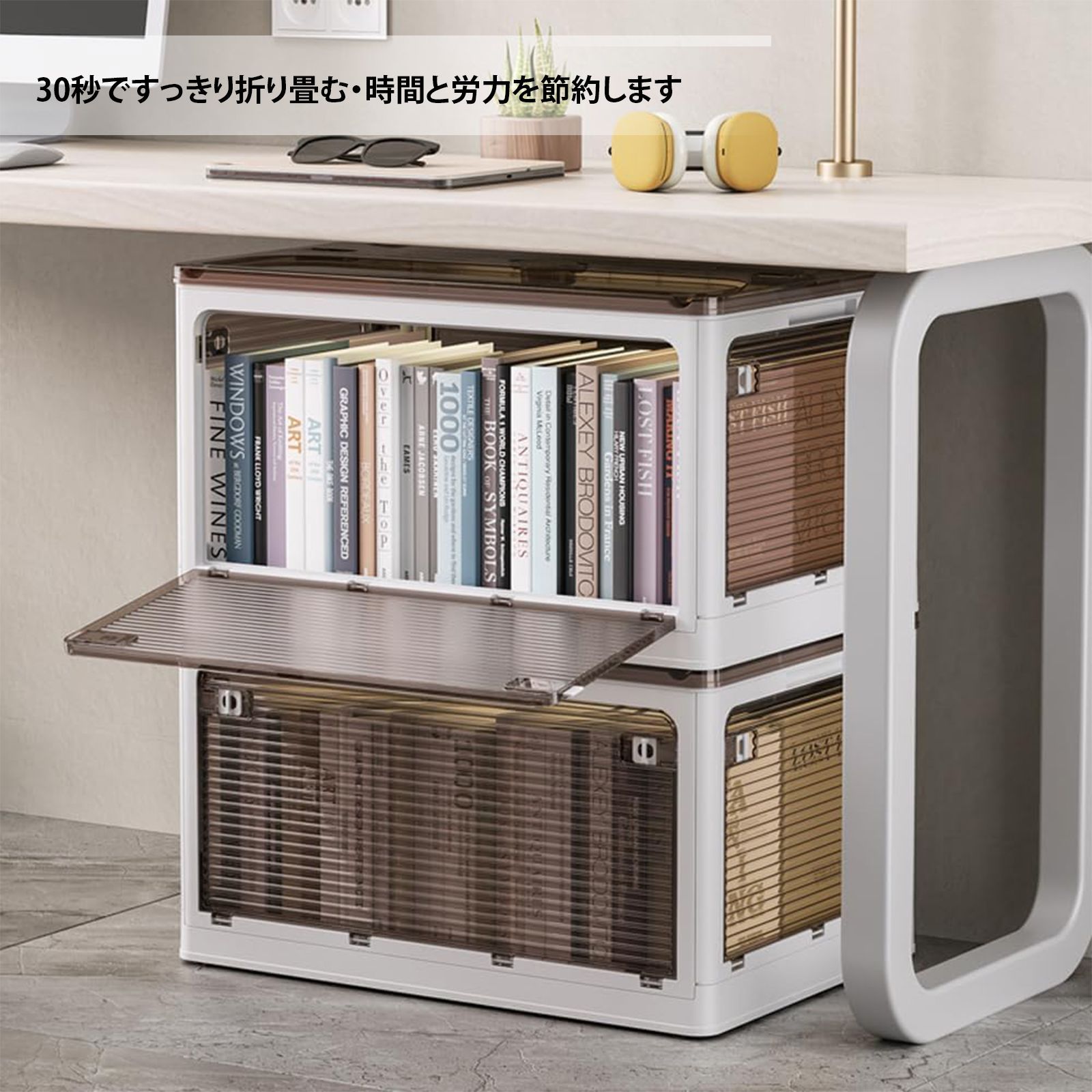 送料無料&迅速発送」 収納ボックス 47.5*24*35.5 衣装ケース