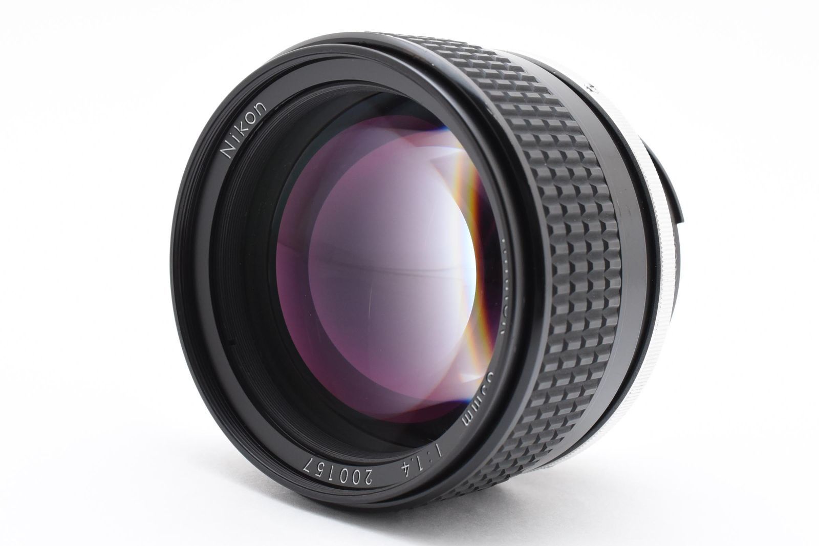 Nikon Nikkor Ai-s 85mm f/1.4 MF ポートレートレンズ 純正フード付き