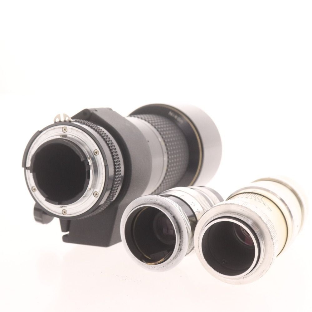 Nikon レンズ　まとめて　ジャンク オールドレンズ】ジャンクレンズ「NIKKOR-HC Auto 50mm f2」を