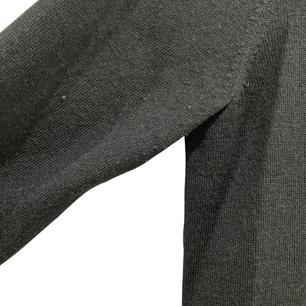 良品 EMPORIO ARMANI エンポリオアルマーニ 総柄 ニット カーディガン 38 ブラック レディース 古着 中古 良品 EMPORIO ARMANI エンポリオアルマーニ 総柄 ニット