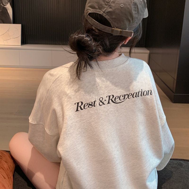 韓国 REST&RECREATION ファッション 秋冬 レディース スウェット