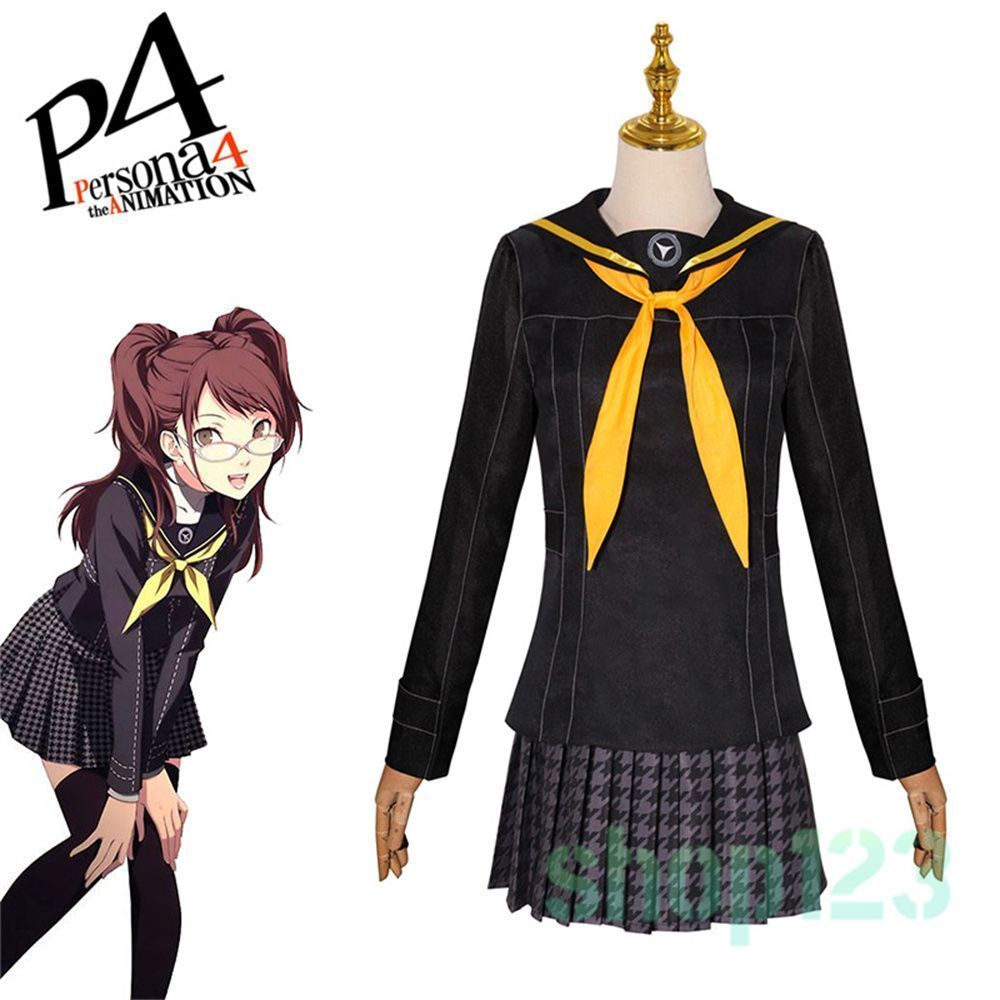ペルソナ4 P4 久慈川理世 コスプレ衣装　JK制服 コスチューム イベント ハロウィン cosplay