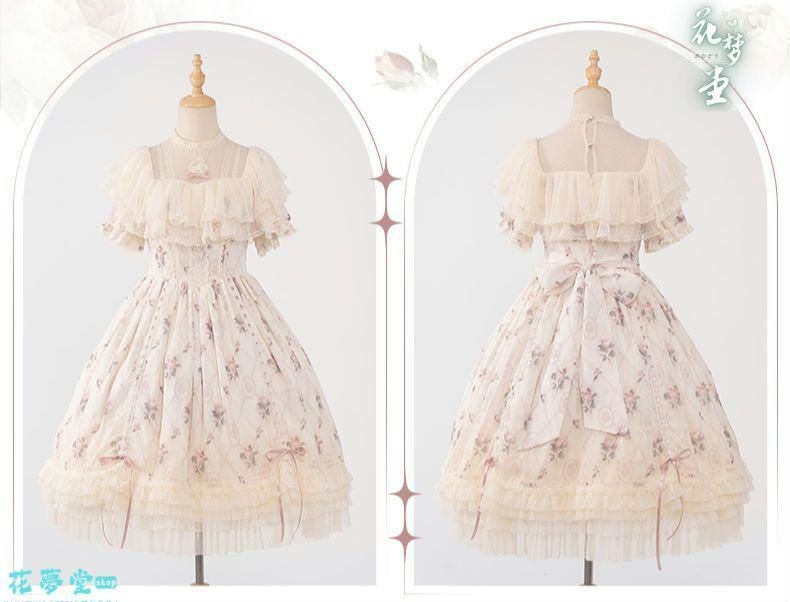 25年 ♥コスプレドレスロリータセット 仮装 オリジナル 洋服 ロリータ ワンピース 撮影会 舞台 イベント 原野空間-199