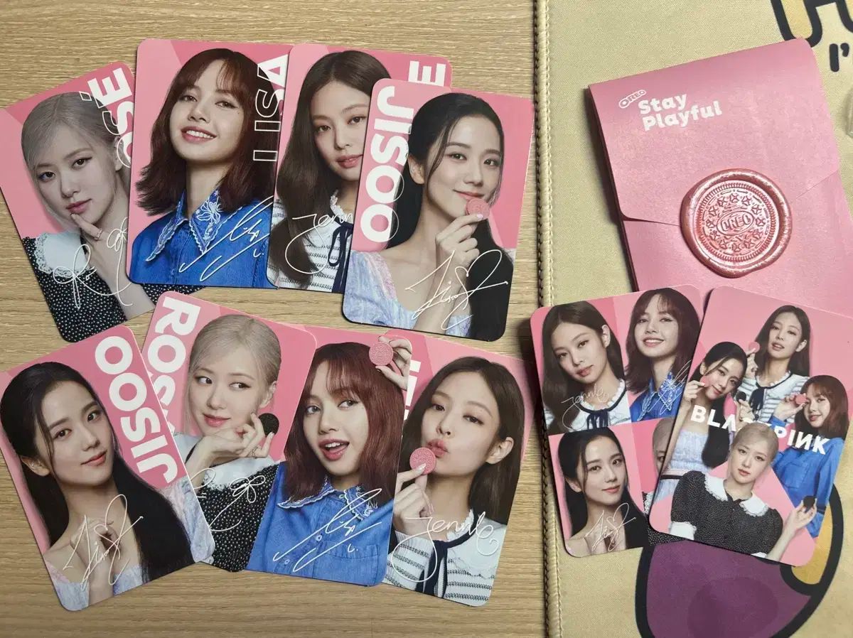 BLACKPINK(ブラックピンク・ブルピン) オレオ OREO トレカ 売っ