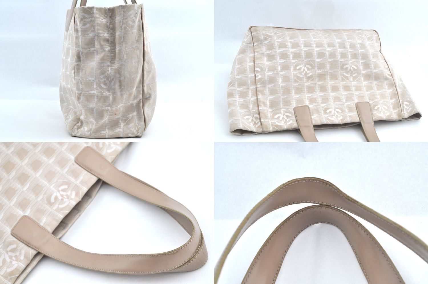 CHANEL シャネル ニュウ トラベル ライン ショルダートート