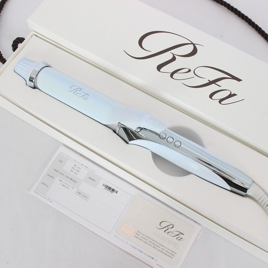 リファ カールアイロン プロ 32mm ホワイト 新品同様 リファ カール