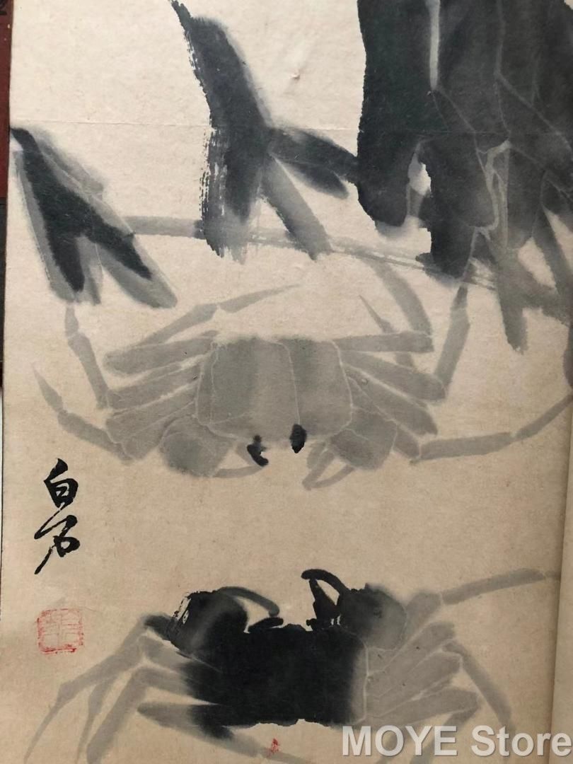 純手描き蟹画1セット10冊