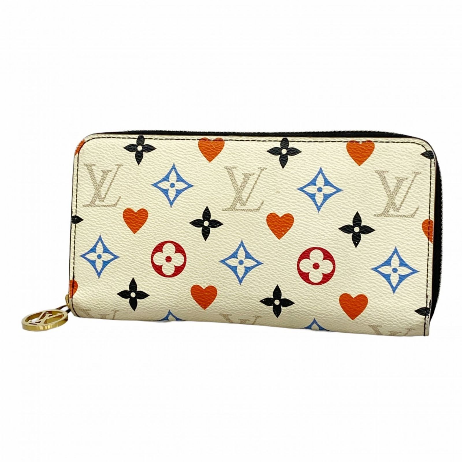 ルイ ヴィトン Louis Vuitton ルイ ヴィトン 長財布 モノグラム ゲームオン ジッピーウォレット M57491 ホワイト マルチ メンズ レディース