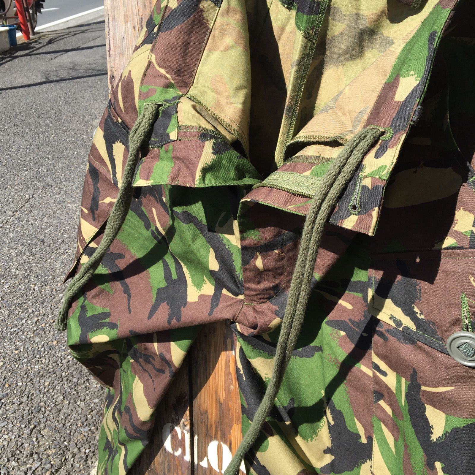 1990-2000 【DEADSTOCK】【BRITISH ARMY】 イギリス軍 DPM カモフラージュ ライトウェイト トラウザース カーゴパンツ◆Size：84